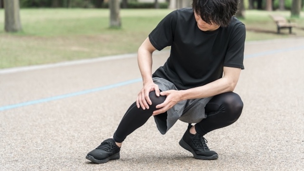 フィットネスで膝を痛めた人
