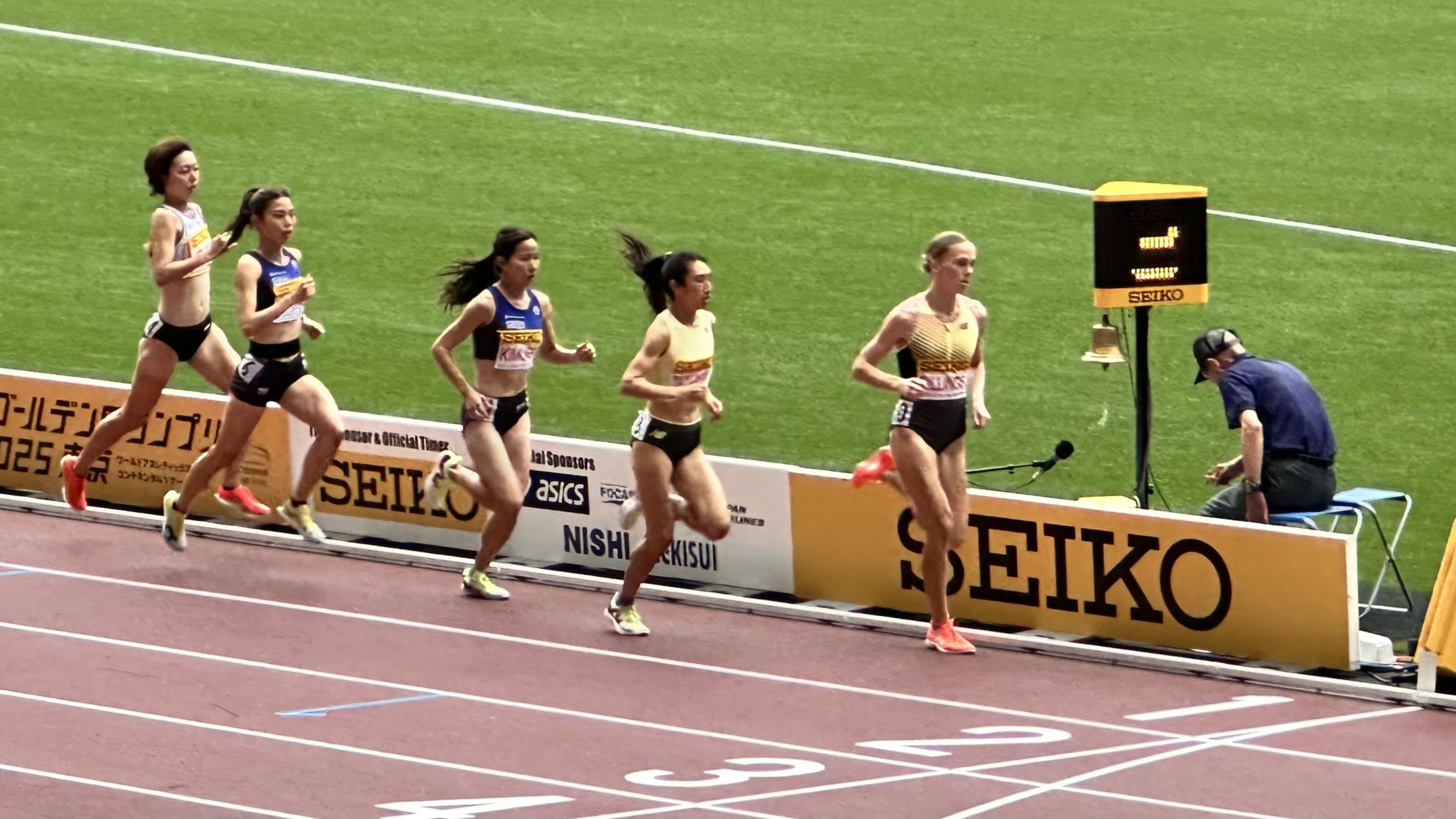セイコーグランプリ2025 女子1500m 田中希実選手