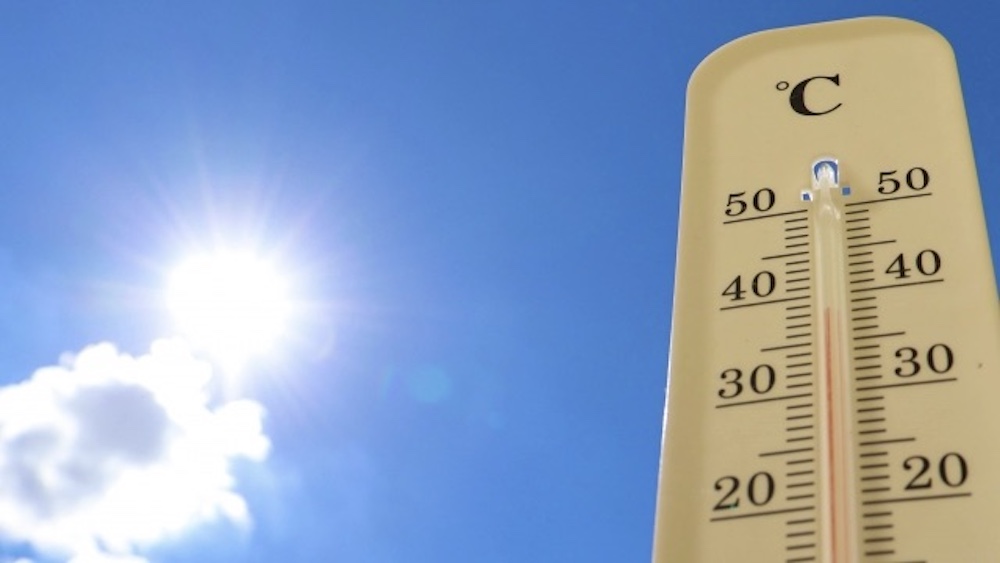 夏日 温度計