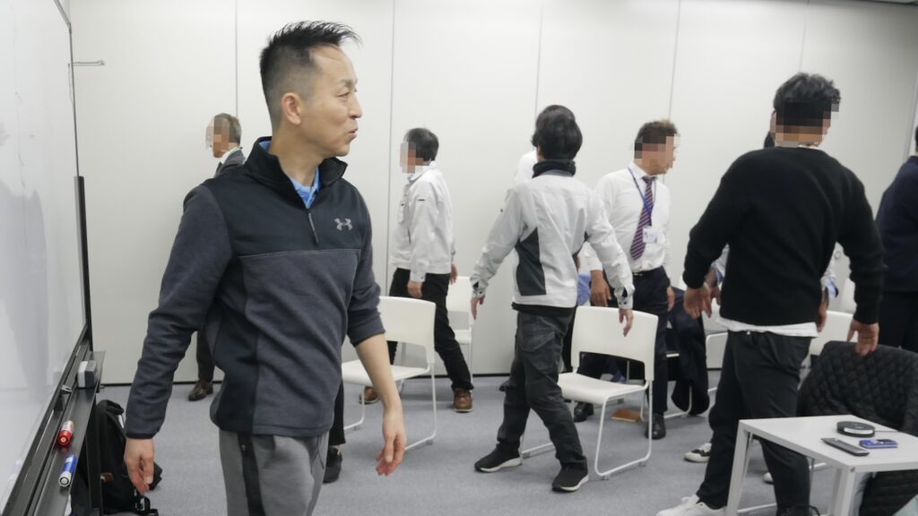 小林素明の企業様の運動指導