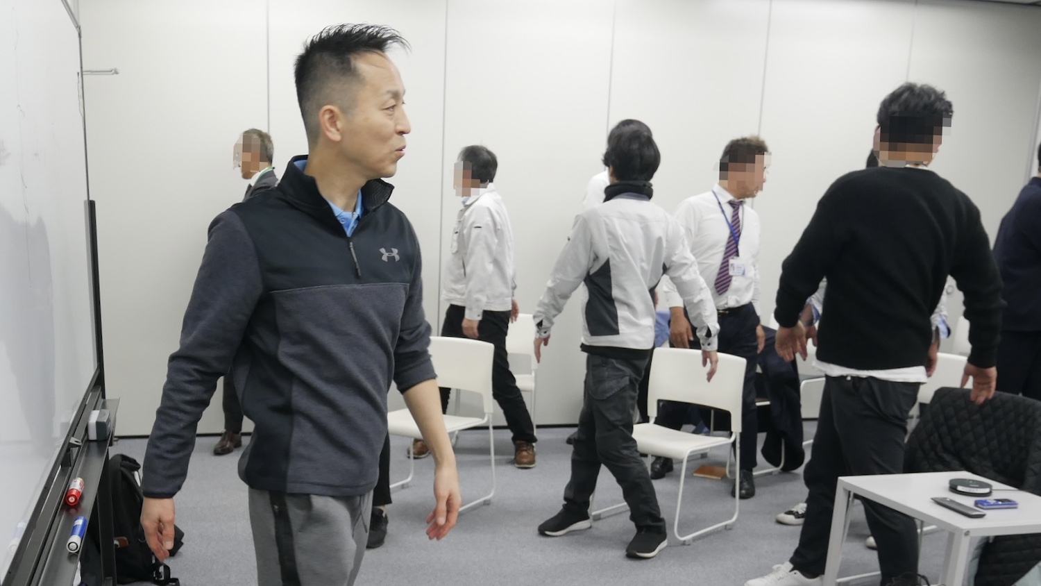 小林素明の企業様の運動指導